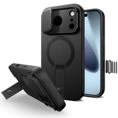 Tech-Protect Tech-Protect iPhone 17 Pro Skal MagSafe Kevlar Aura Svart - Teknikhallen.se
