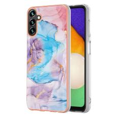  Samsung Galaxy A54 5G Skal Marmor TPU Galaxy Bl&aring; - Teknikhallen.se