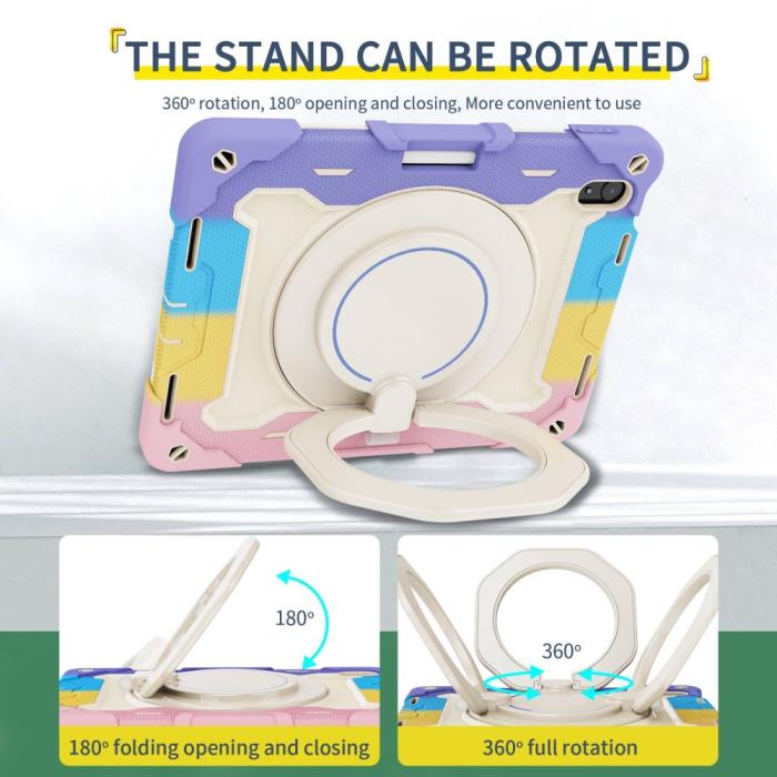 Bild 6,  iPad 11 2025 / 10.9 2022 Skal 360 Hybrid Shockproof Kickstand - Teknikhallen.se
