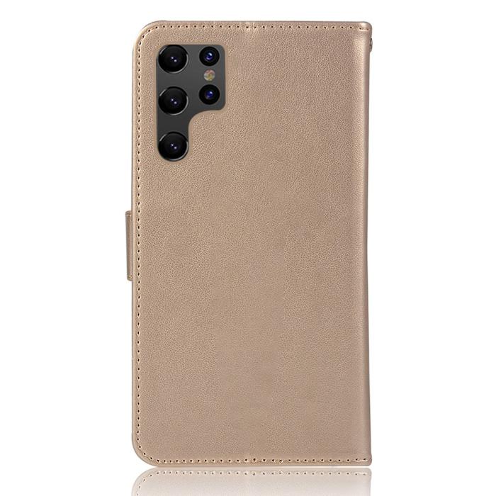 Bild 3,  Samsung Galaxy S22 Ultra Fodral Owl Dreamcatcher Guld - Teknikhallen.se
