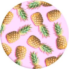 PopSockets PopSockets Basic Grip Med St&auml;llfunktion Pineapple Palooza - Teknikhallen.se
