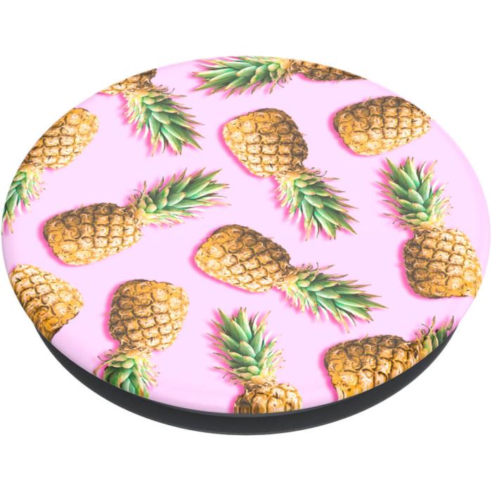 Bild 3, PopSockets PopSockets Basic Grip Med Ställfunktion Pineapple Palooza - Teknikhallen.se