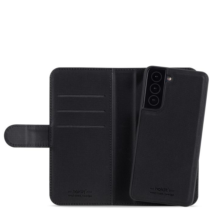 Bild 2, holdit holdit Samsung Galaxy S22 2in1 Magnet Fodral / Skal Svart - Teknikhallen.se