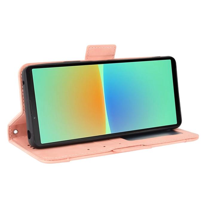 Bild 3,  Sony Xperia 10 IV Fodral Avtagbart Kortfodral Ljus Rosa - Teknikhallen.se