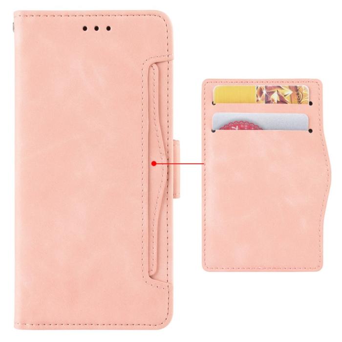 Bild 4,  Sony Xperia 10 IV Fodral Avtagbart Kortfodral Ljus Rosa - Teknikhallen.se