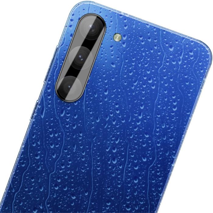 Bild 5, IMAK IMAK Samsung Galaxy S23 / S23 Plus Linsskydd Härdat Glas/Akryl Svart - Teknikhallen.se