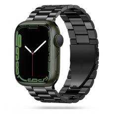 Tech-Protect Tech-Protect Apple Watch 42/44/45/46/49 mm Armband Stainless Svart - Teknikhallen.se