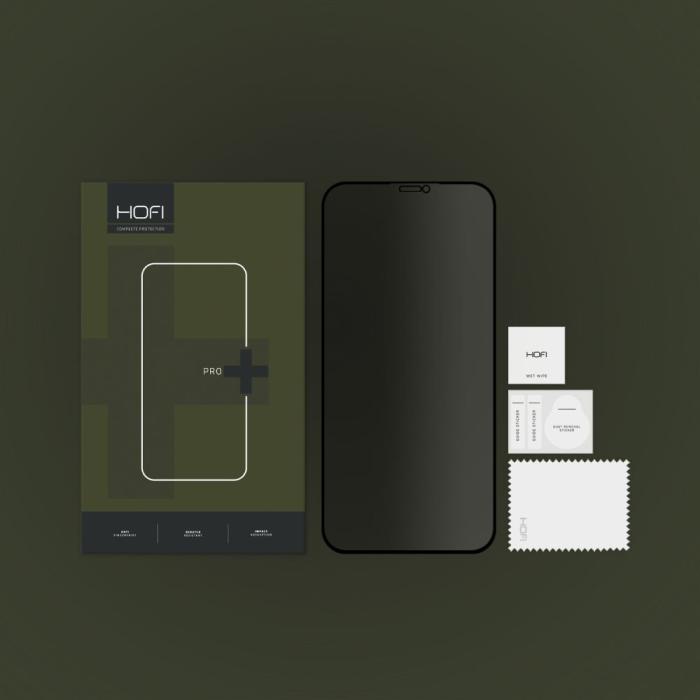 Bild 5, HOFI HOFI iPhone 11 Pro/X/Xs Skärmskydd Anit Spy Pro+ Privacy - Teknikhallen.se