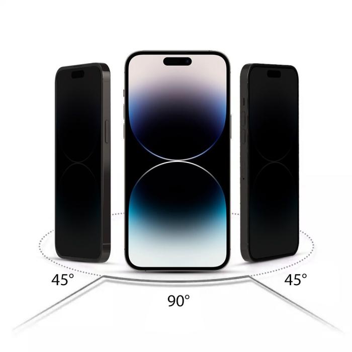 Bild 6, HOFI HOFI iPhone 11 Pro/X/Xs Skärmskydd Anit Spy Pro+ Privacy - Teknikhallen.se