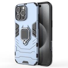  iPhone 16 Pro Max Skal Hybrid Armor Ring Bl&aring; - Teknikhallen.se