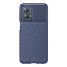 Motorola Moto G13 / G23 / G53 5G Skal Twill Textur Bl&aring; - Teknikhallen.se