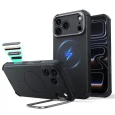 ESR ESR iPhone 18 Pro Max/17 Pro Max Skal MagSafe Cyber Tough Kickstand - Teknikhallen.se