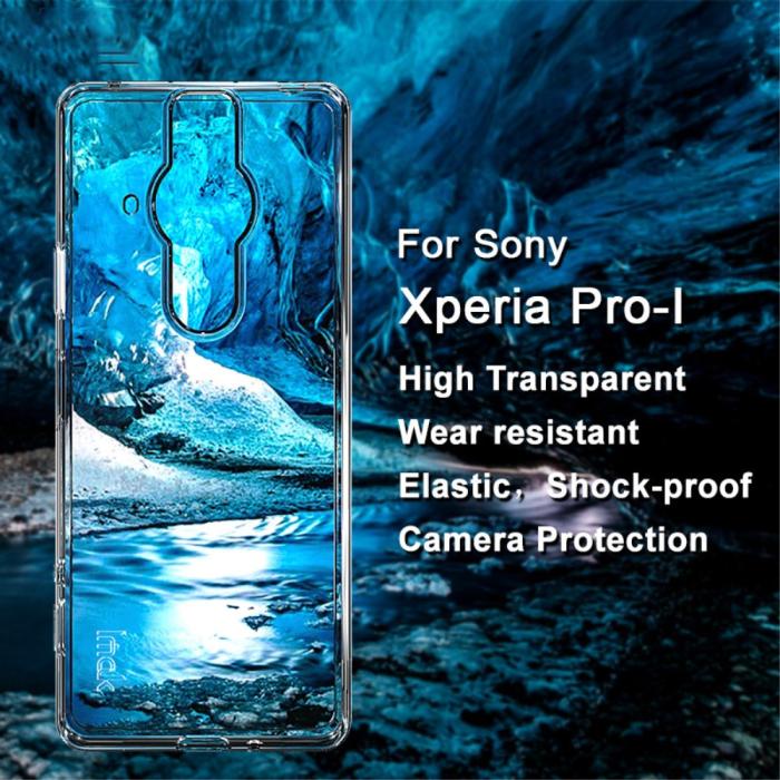 Bild 2, IMAK IMAK Sony Xperia Pro-I Skal Slim Crystal TPU Transparent - Teknikhallen.se