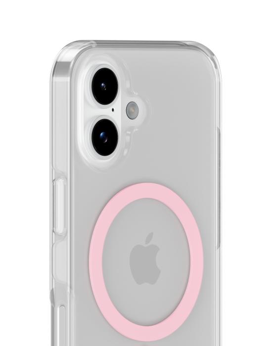 Bild 4, holdit holdit iPhone 17 MagSafe Mobilskal Pink/Transparent - Teknikhallen.se