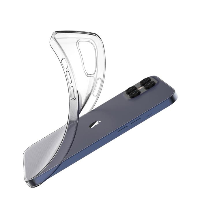 Bild 4,  iPhone 12 Pro Max - Transparent TPU Skal - Teknikhallen.se