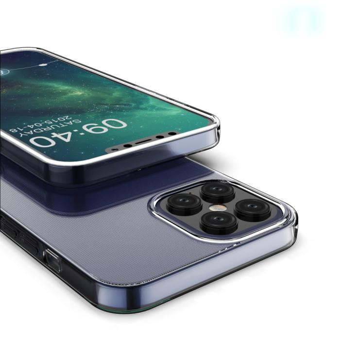 Bild 5,  iPhone 12 Pro Max - Transparent TPU Skal - Teknikhallen.se