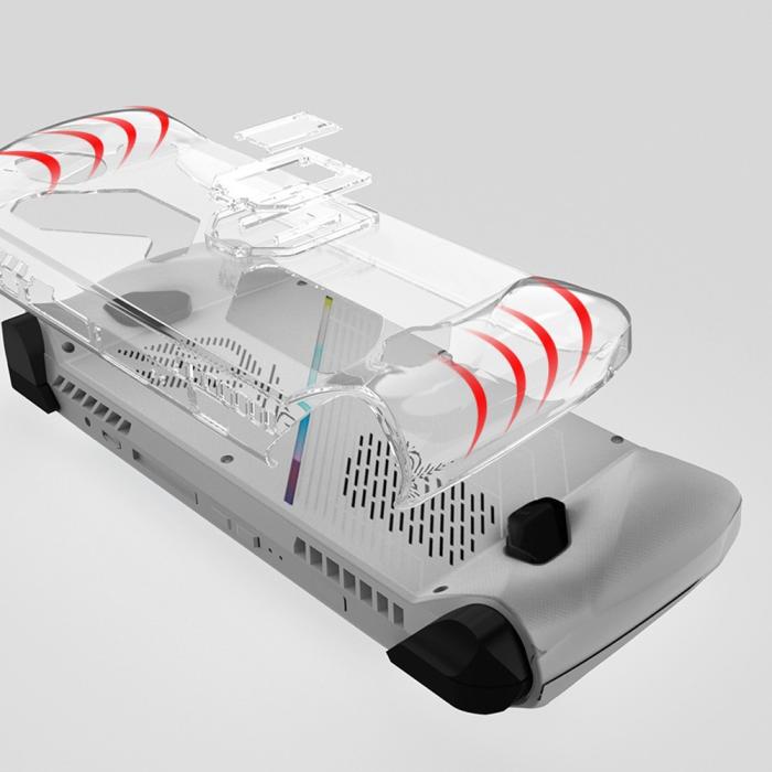 Bild 5,  ASUS ROG Ally 2023 Skal Med Kickstand Transparent - Teknikhallen.se