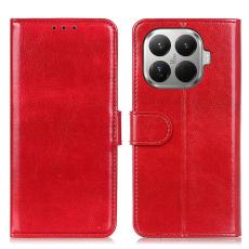  Xiaomi 17T Fodral Crazy Horse L&auml;der R&ouml;d - Teknikhallen.se