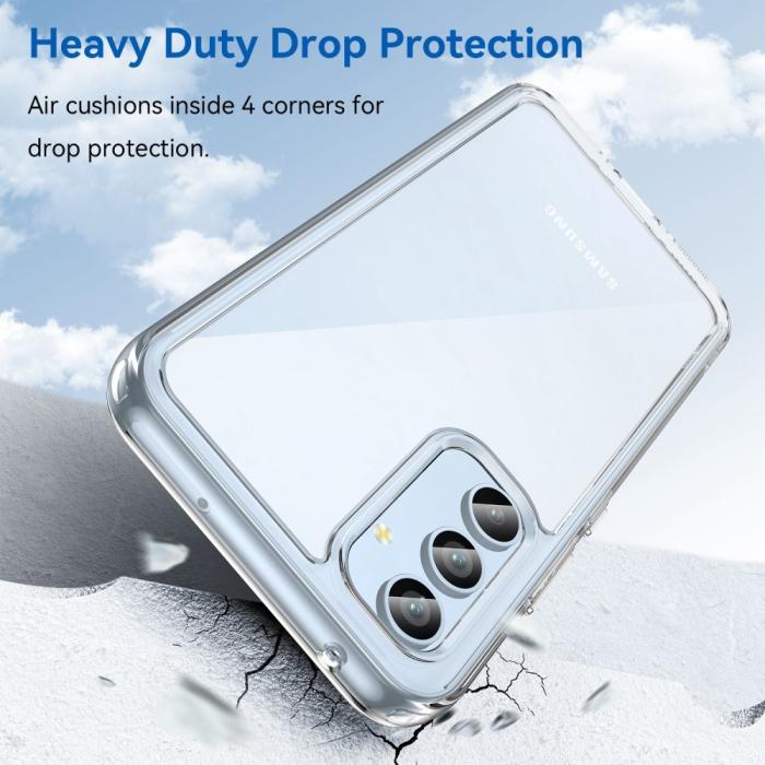 Bild 2,  Samsung Galaxy A54 5G Skal Hybrid Transparent - Teknikhallen.se