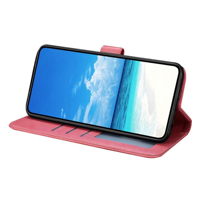 Bild 2,  Motorola Moto G56 5G Fodral Fjäril Tryck Rosa - Teknikhallen.se