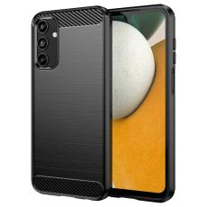  Samsung Galaxy A15 5G Skal Borstad St&aring;l Textur Svart - Teknikhallen.se
