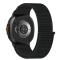  Galaxy Watch 8 46/44/40 mm Armband Nylon Loop Svart - Teknikhallen.se
