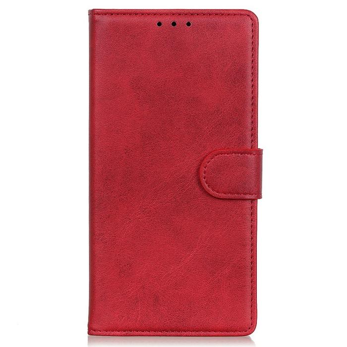 Bild 6,  Sony Xperia 1 VII Fodral Läder Röd - Teknikhallen.se