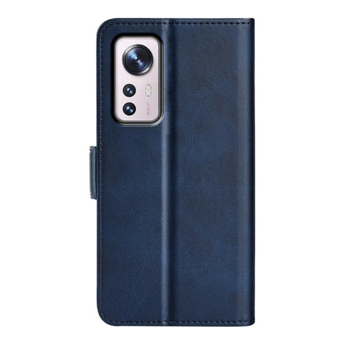 Bild 3,  Xiaomi 12 Fodral Magnetisk Stängning Blå - Teknikhallen.se