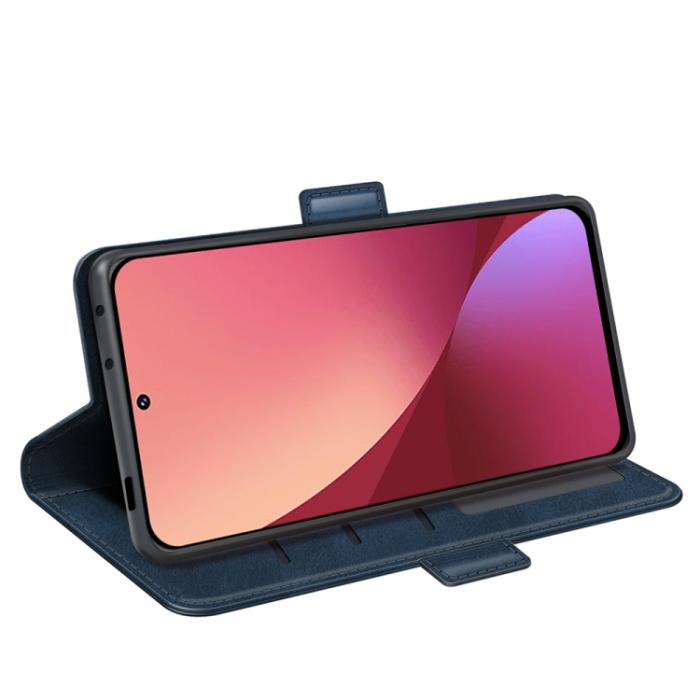 Bild 5,  Xiaomi 12 Fodral Magnetisk Stängning Blå - Teknikhallen.se