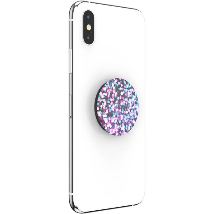 Bild 6, PopSockets PopSockets Basic Grip Med Ställfunktion Unicorn Bokeh - Teknikhallen.se