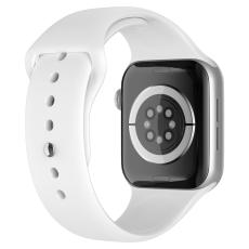 ColorPop Apple Watch 38/40/41/42 mm Silikon Armband (M/L) Vit - Teknikhallen.se