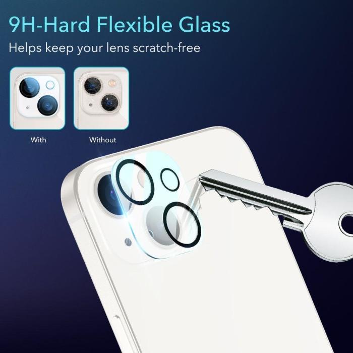 Bild 4, ESR ESR iPhone 13 / 13 Mini Linsskydd Härdat Glas - Teknikhallen.se