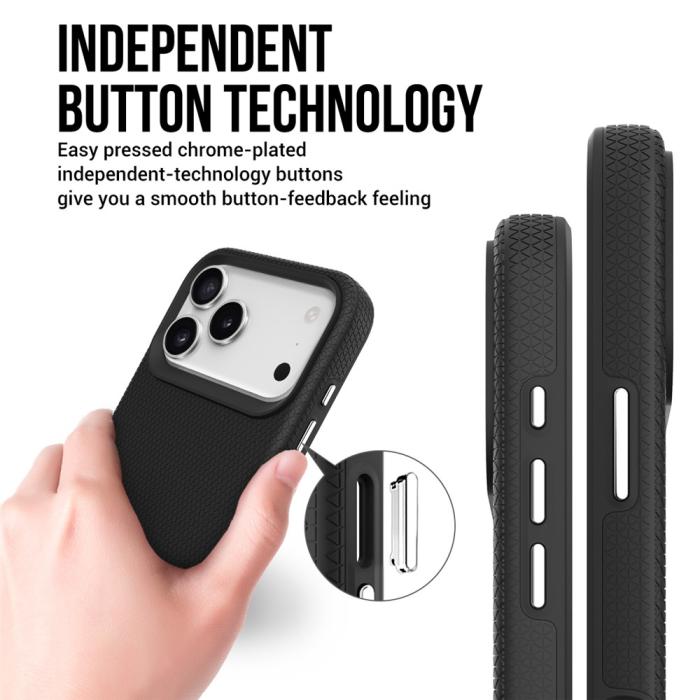 Bild 3,  iPhone 17 Pro Skal MagSafe Hybrid Svart - Teknikhallen.se