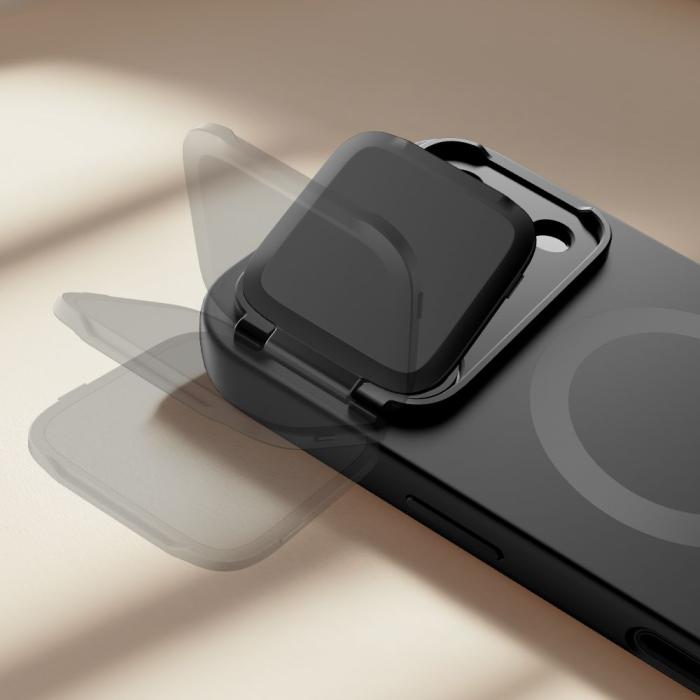 Bild 5, Tech-Protect Tech-Protect iPhone 17 Pro Skal MagSafe Kevlar Aura Svart - Teknikhallen.se