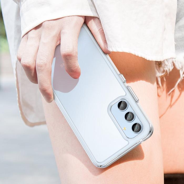 Bild 6,  Samsung Galaxy A54 5G Skal Hybrid Transparent - Teknikhallen.se
