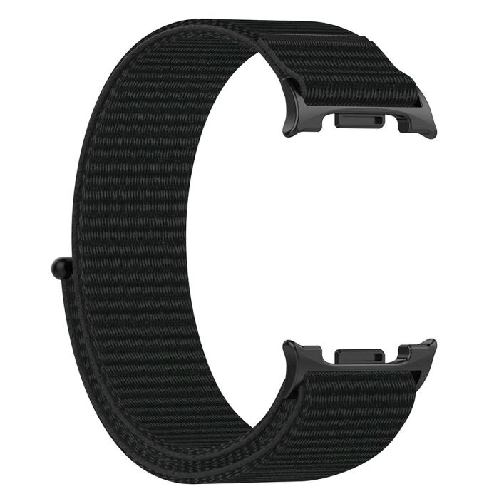 Bild 2,  Galaxy Watch 8 46/44/40 mm Armband Nylon Loop Svart - Teknikhallen.se