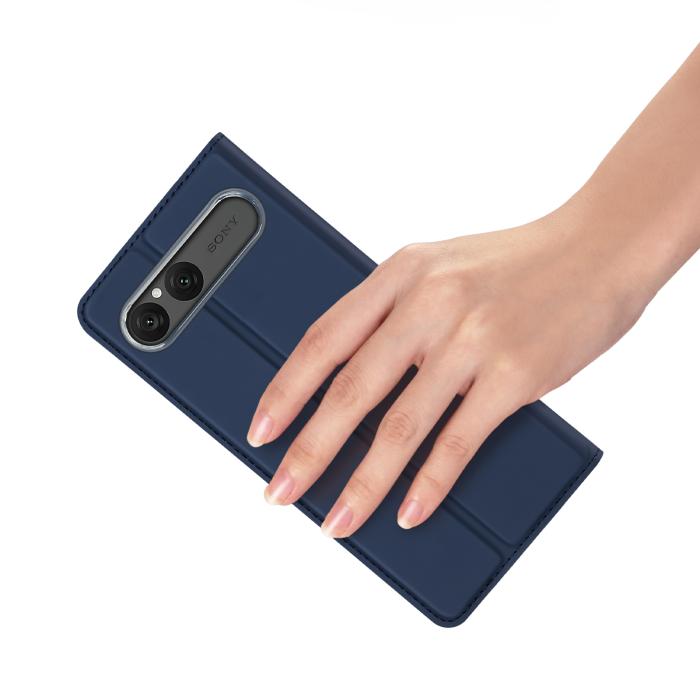 Bild 6, DUX DUCIS DUX DUCIS Sony Xperia 10 VII Fodral Skin Pro Blå - Teknikhallen.se