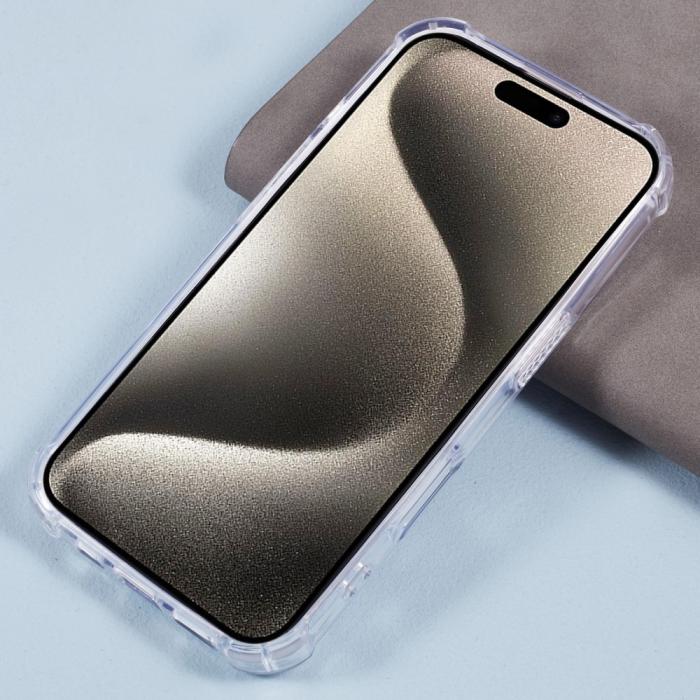 Bild 6,  iPhone 16 Plus Skal TPU/Akryl Transparent - Teknikhallen.se