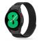 Tech-Protect Tech-Protect Milanese Loop Metall Armband Galaxy Watch 4/5/5 Pro/6/7/FE Svart - Teknikhallen.se