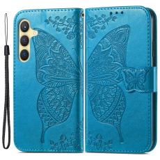  Samsung Galaxy S24 Plus Fodral Big Butterfly Bl&aring; - Teknikhallen.se