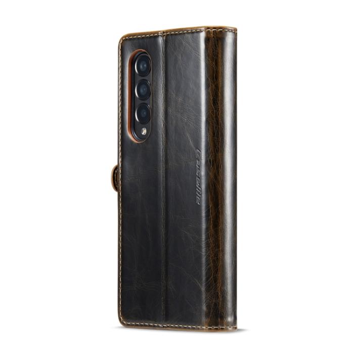 Bild 3, CASEME CASEME Galaxy Z Fold 3 Fodral Oil Wax Brun - Teknikhallen.se
