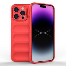 iPhone 15 Pro Max Skal Magic Shield R&ouml;d - Teknikhallen.se