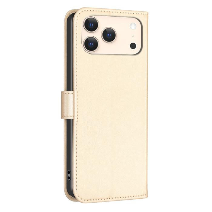 Bild 3,  iPhone 17 Pro Max Fodral Med Blommigt Tryck Guld - Teknikhallen.se