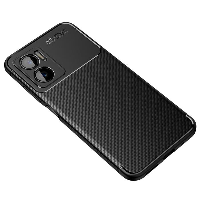 Bild 2,  Xiaomi Redmi 10 5G Skal Kolfiber Textur Svart - Teknikhallen.se