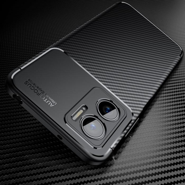 Bild 3,  Xiaomi Redmi 10 5G Skal Kolfiber Textur Svart - Teknikhallen.se