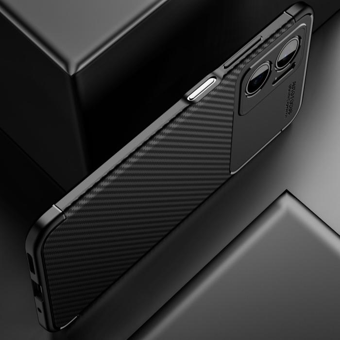 Bild 5,  Xiaomi Redmi 10 5G Skal Kolfiber Textur Svart - Teknikhallen.se