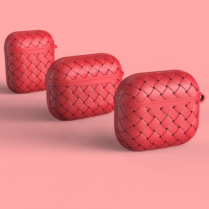Bild 2,  AirPods 3 Skal TPU Vävd Textur Grön - Teknikhallen.se