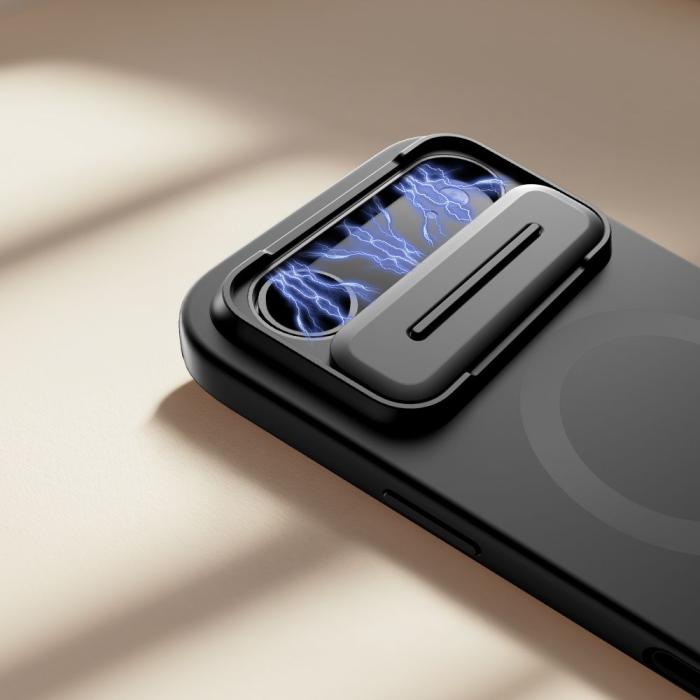 Bild 5, Tech-Protect Tech-Protect iPhone Air Skal MagSafe Kevlar Aura Svart - Teknikhallen.se