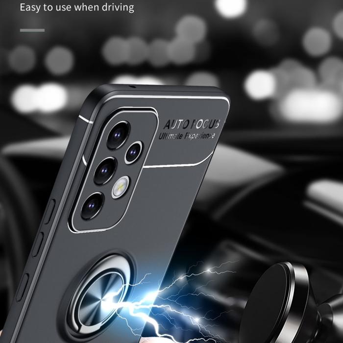 Bild 6,  Samsung Galaxy A53 5G Skal Ring Svart - Teknikhallen.se