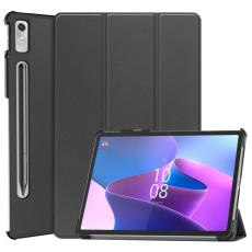  Lenovo Tab P11 Pro Gen 2 Fodral Tri-Fold L&auml;der Svart - Teknikhallen.se